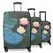 Water Lilies #2 Suitcase Set 1 - MAIN