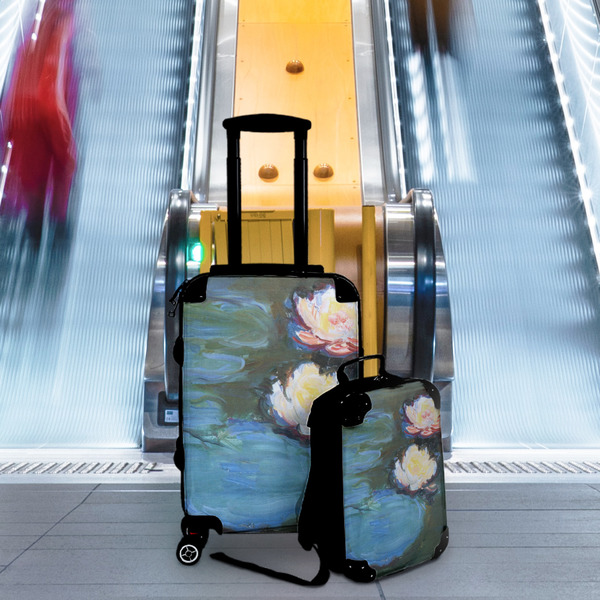 Water Lilies #2 Suitcase Set 4 - IN CONTEXT