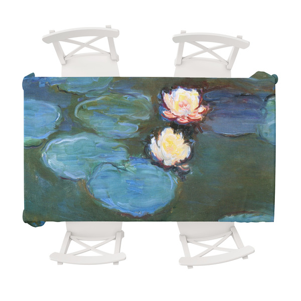 Custom Water Lilies #2 Tablecloth - 58"x102"