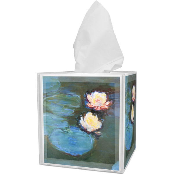 Custom Water Lilies #2 Tissue Box Cover