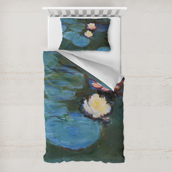 Custom Water Lilies #2 Toddler Bedding Set - With Pillowcase