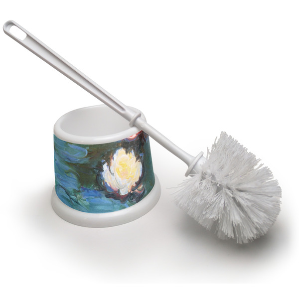 Custom Water Lilies #2 Toilet Brush