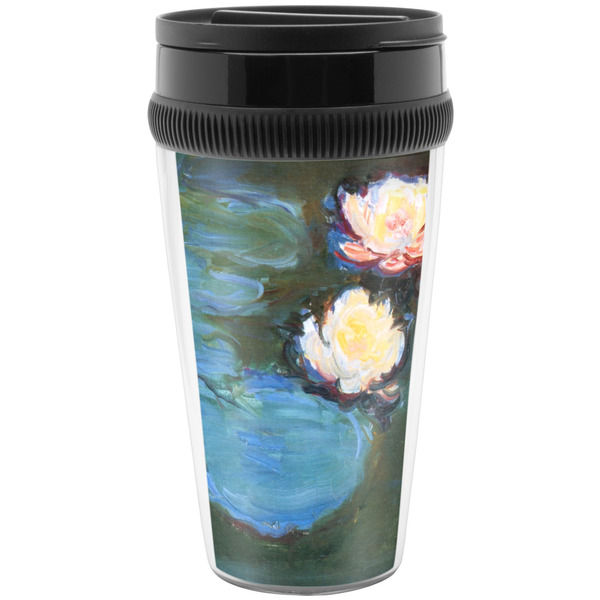 Custom Water Lilies #2 Acrylic Travel Mug without Handle