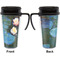 Water Lilies #2 Travel Mug with Black Handle - Approval