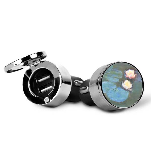 Water Lilies #2 USB Car Charger