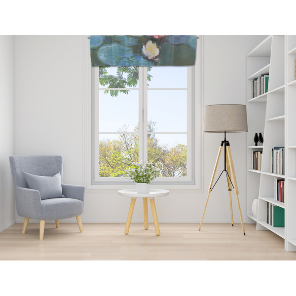 Water Lilies #2 Valance - LIFESTYLE