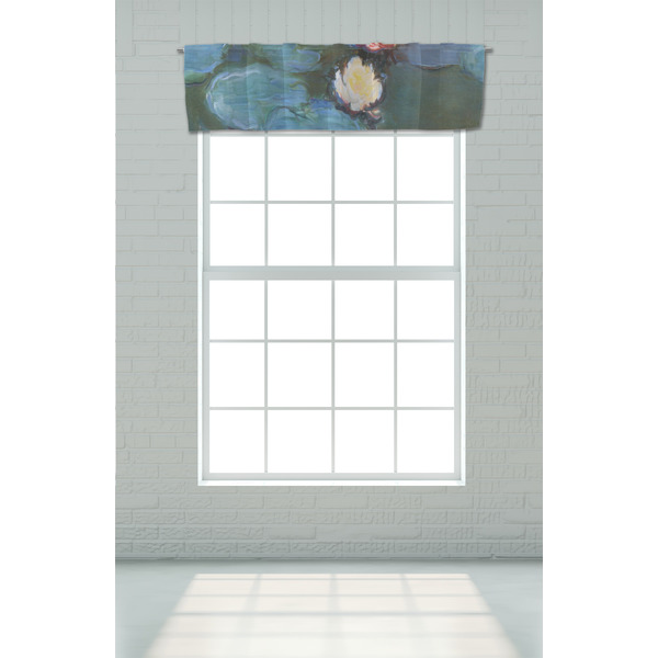 Water Lilies #2 Valance - On window