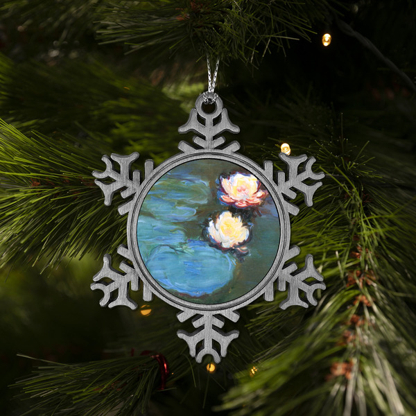 Water Lilies #2 Vintage Snowflake - (LIFESTYLE)