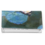 Water Lilies #2 Vinyl Checkbook Cover