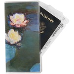Water Lilies #2 Travel Document Holder