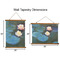 Water Lilies #2 Wall Hanging Tapestries - Parent/Sizing