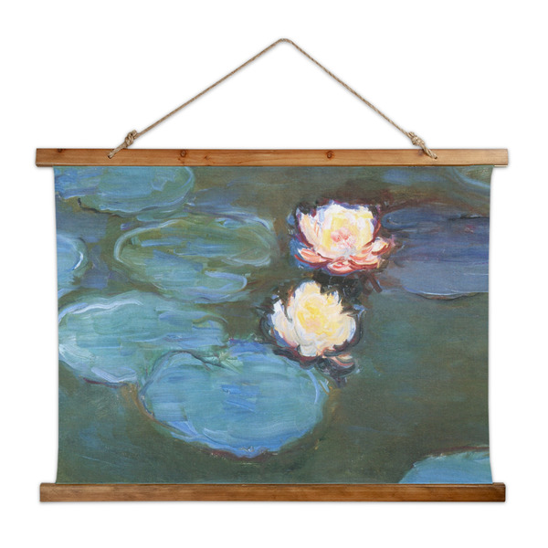 Custom Water Lilies #2 Wall Hanging Tapestry - Wide