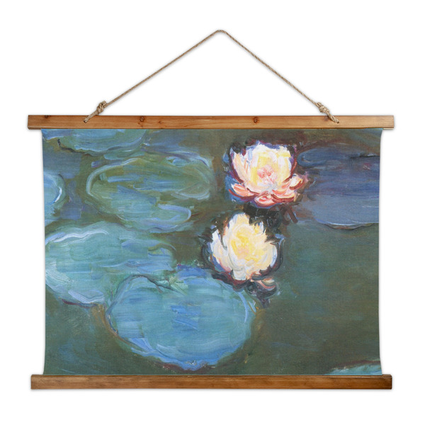 Custom Water Lilies #2 Wall Hanging Tapestry - Wide