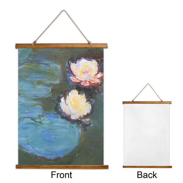 Water Lilies #2 Wall Hanging Tapestry - Portrait - APPROVAL
