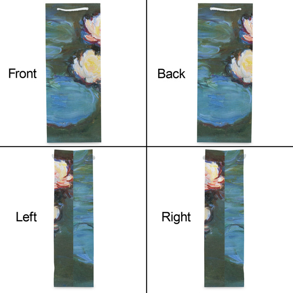 Water Lilies #2 Wine Gift Bag - Gloss - Approval