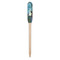 Water Lilies #2 Wooden Food Pick - Paddle - Single Pick