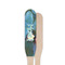 Water Lilies #2 Wooden Food Pick - Paddle - Single Sided - Front & Back