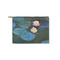 Water Lilies #2 Zipper Pouch Small (Front)