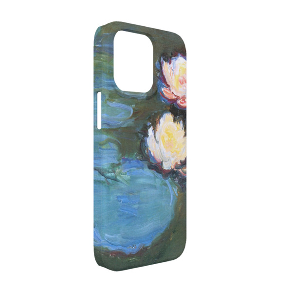 Custom Water Lilies #2 iPhone Case - Plastic - iPhone 13 Pro