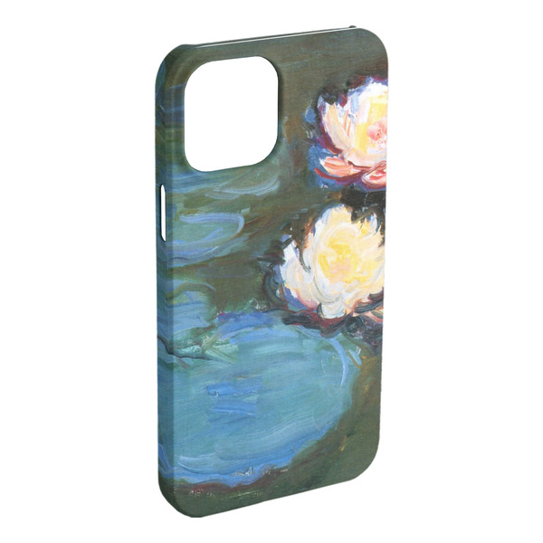 Custom Water Lilies #2 iPhone Case - Plastic