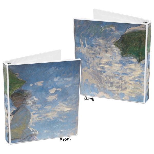 Promenade Woman 3-Ring Binder Front and Back