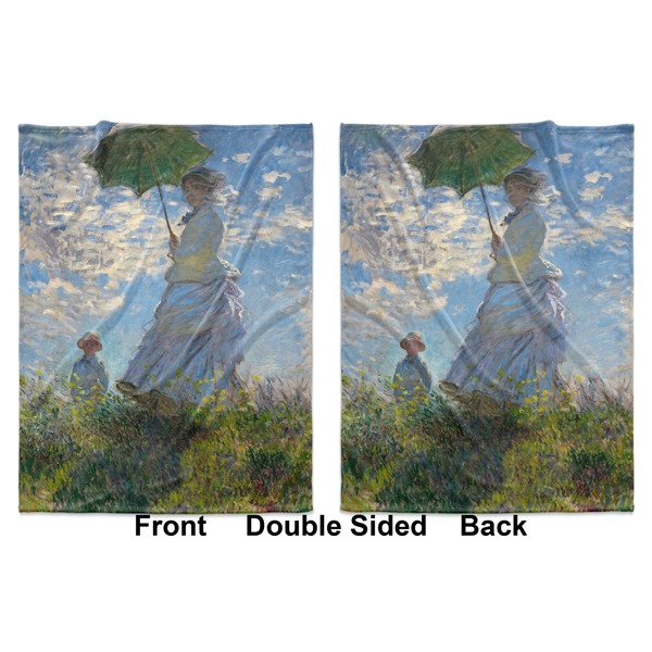Promenade Woman Baby Blanket (Double Sided - Printed Front and Back)