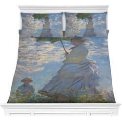 Promenade Woman by Claude Monet Comforters