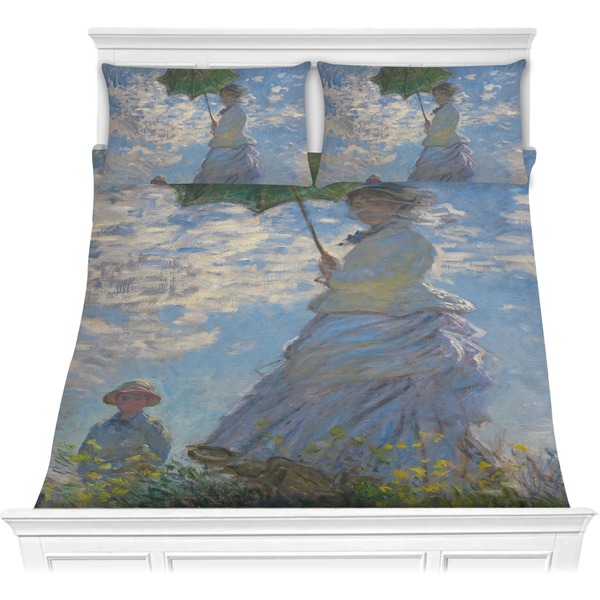 Custom Promenade Woman by Claude Monet Comforters
