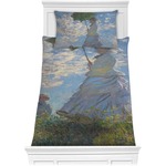 Promenade Woman by Claude Monet Comforter Set - Twin