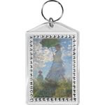 Promenade Woman by Claude Monet Bling Keychain