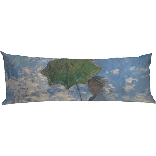 Custom Promenade Woman by Claude Monet Body Pillow Case