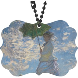 Promenade Woman by Claude Monet Rear View Mirror Decor