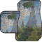 Promenade Woman by Claude Monet Car Floor Mats Set - 2 Front & 2 Back