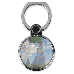 Promenade Woman by Claude Monet Cell Phone Ring Stand & Holder