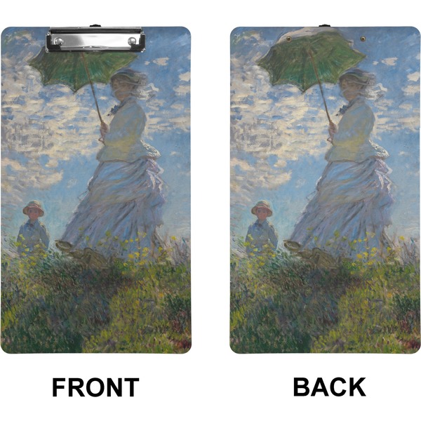 Promenade Woman Clipboard (Legal) (Front + Back)