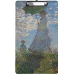 Promenade Woman by Claude Monet Clipboard (Legal Size)