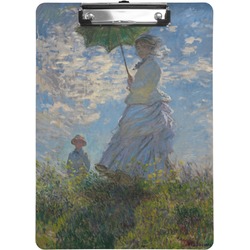 Promenade Woman by Claude Monet Clipboard