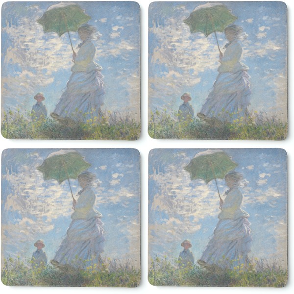 Promenade Woman Coaster Rubber Back - Apvl