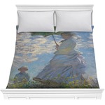 Promenade Woman by Claude Monet Comforter - Full / Queen