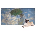 Promenade Woman by Claude Monet Dog Towel