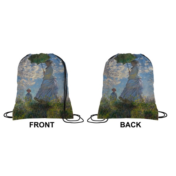 Promenade Woman Drawstring Backpack Front & Back Medium