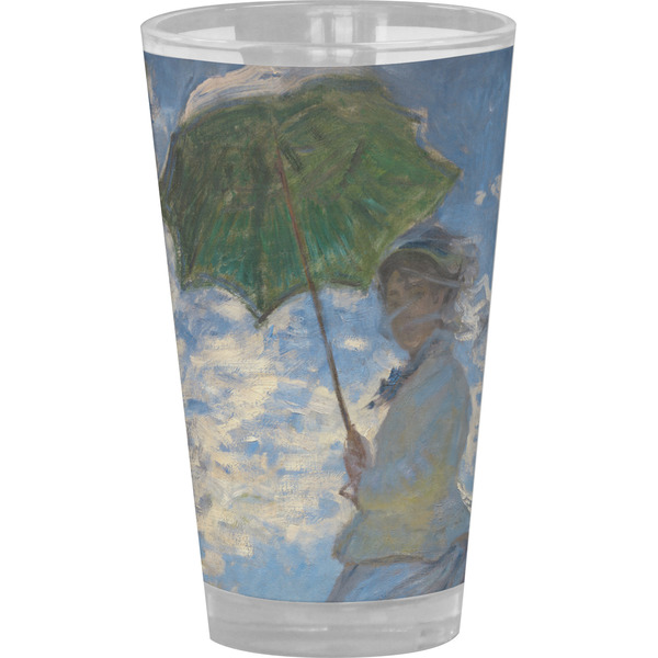 Custom Promenade Woman by Claude Monet Pint Glass - Full Color
