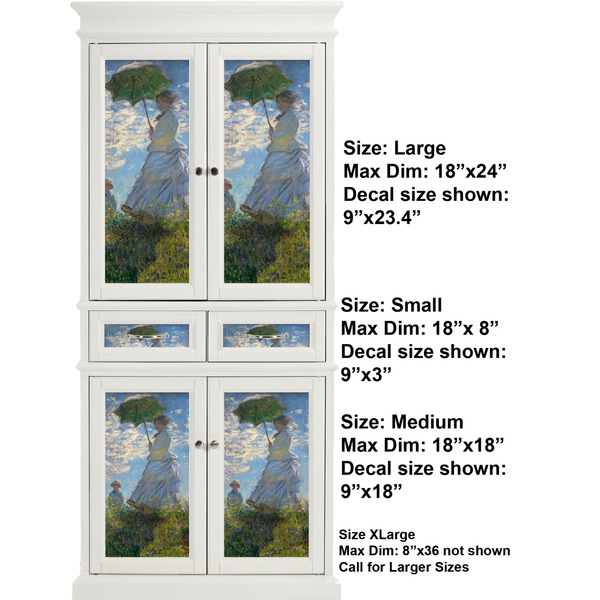 Promenade Woman Full Cabinet (Show Sizes)