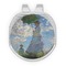 Promenade Woman by Claude Monet Golf Ball Marker - Hat Clip - Silver