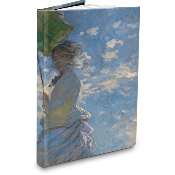 Custom Promenade Woman by Claude Monet Hardbound Journal