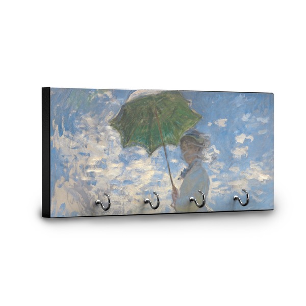 Promenade Woman Key Hanger - Front View with Hooks