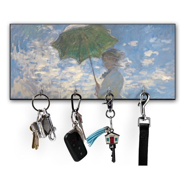 Custom Promenade Woman by Claude Monet Key Hanger w/ 4 Hooks