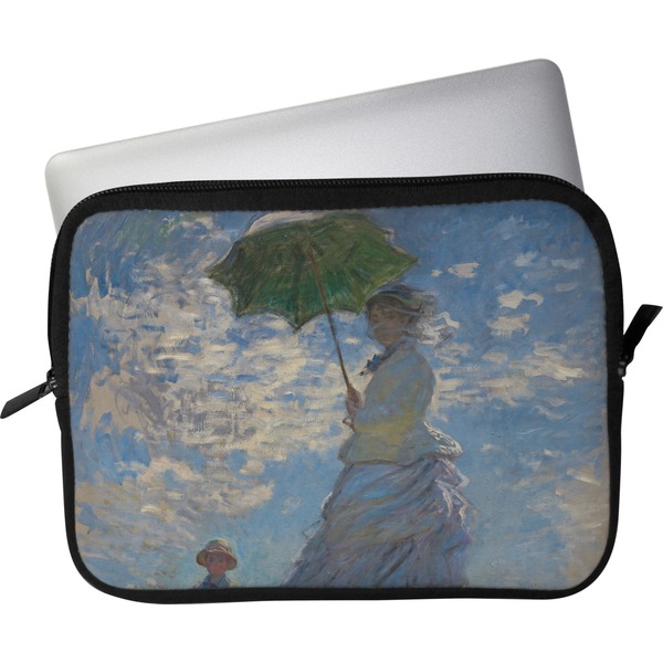 Custom Promenade Woman by Claude Monet Laptop Sleeve / Case - 13"