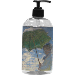 Promenade Woman by Claude Monet Plastic Soap / Lotion Dispenser (16 oz - Large - Black)