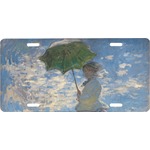 Promenade Woman by Claude Monet Front License Plate